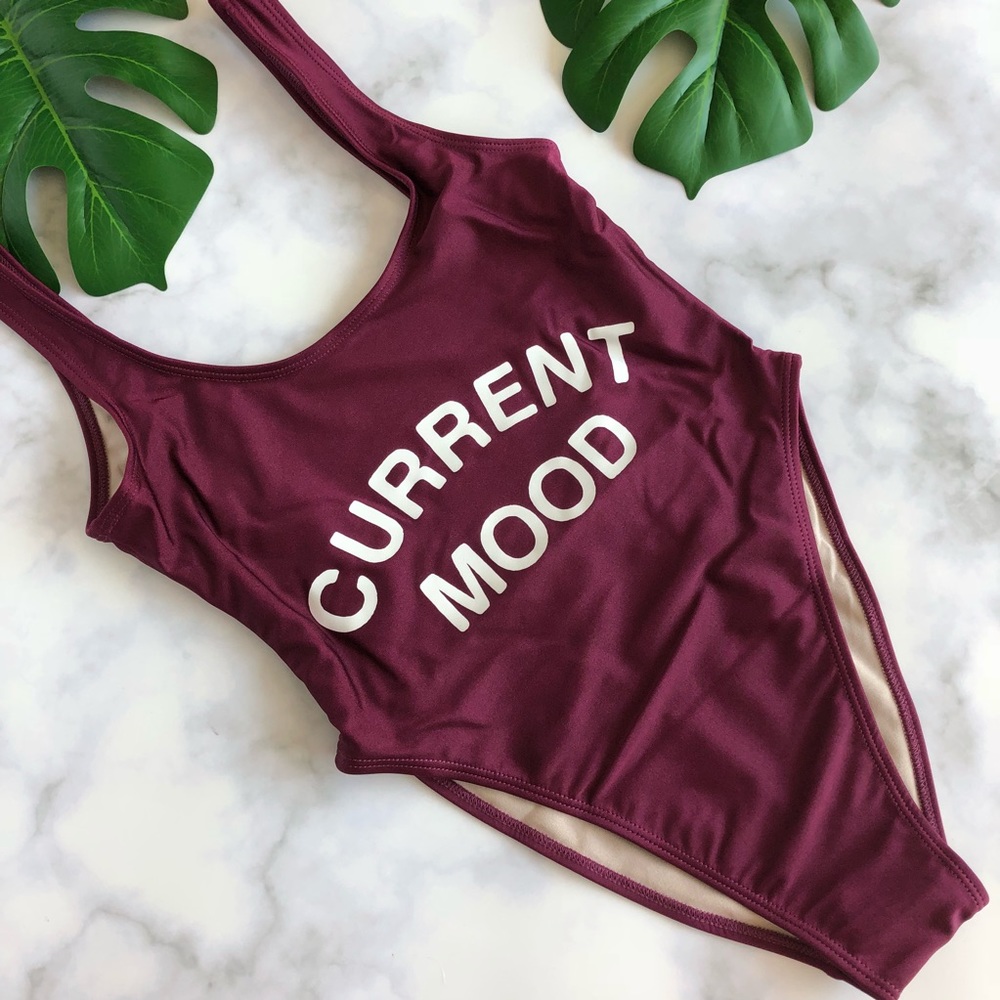 Private Party Current Mood One Piece Swim Suit - Picture 3 of 7